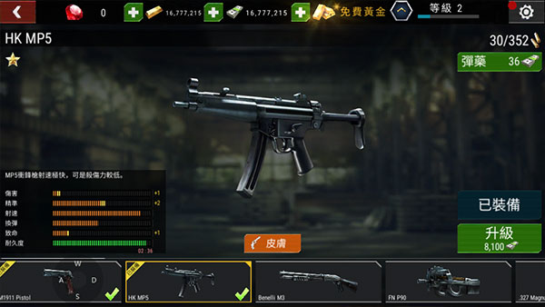 MP5冲锋枪
